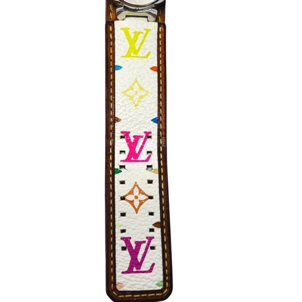 Louis Vuitton Takashi Murakami Tambour Watch Monogram Multicolore White - Picture 4 of 12